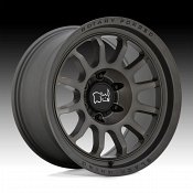 Black Rhino Rapid Brushed with Gunmetal Custom Truck Wheels